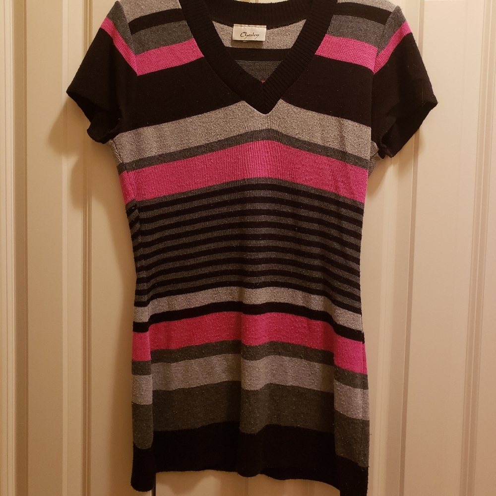 Cheslen Striped Knit Shirt